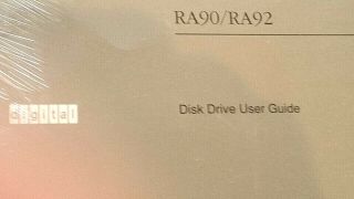 Digital Equipment Dec Ra90 / Ra92 Disk Drive User Guide Old Stock