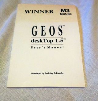 Geos - Graphic Environment Operating System For Commodore 64