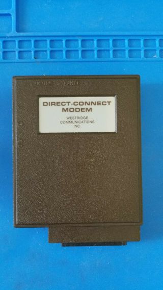 Commodore 64 Computer Modem Westridge Communications Direct - Connect Model C6420