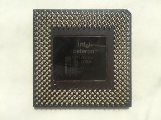 Intel Celeron 466mhz,  Sl3eh,  Vintage Cpu,  Fv524rx466
