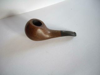 Vintage Tobacco Smoking Curved Pipe Wooden Wood " Butz - Choquin Gentleman "