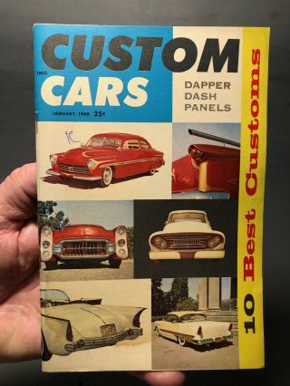 VINTAGE 1960 CUSTOM CARS MAGAZINES (10) GREAT COND HOT ROD CUSTOMS KUSTOMS DUDES 2