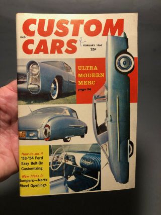 VINTAGE 1960 CUSTOM CARS MAGAZINES (10) GREAT COND HOT ROD CUSTOMS KUSTOMS DUDES 3