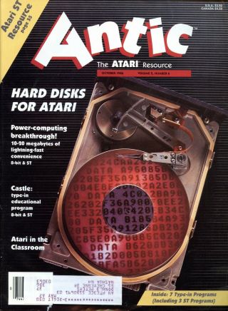 Antic - The Atari Resource - Volume 5 Number 6 - October 1986