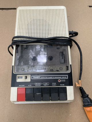 Tandy Radio Shack Ccr - 81 Computer Cassette Recorder Player Model 26 - 1208