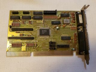 Goldstar Isa Bus Ide Plus - V3 Controller Card Floppy Parallel Game Prime 2 9251