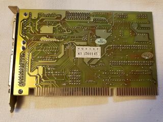 Goldstar ISA Bus IDE Plus - V3 Controller Card Floppy Parallel Game Prime 2 9251 2