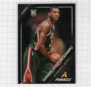 2013 - 14 Giannis Antetokounmpo Panini Pinnacle Rookie Card Rc 5 Basketball Card