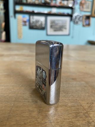 Vintage 1969 Zippo Lighter Apollo LUNAR MOON LANDING July 20 2