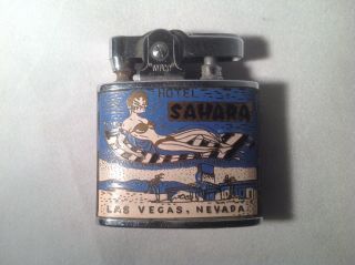 Vintage Whipco Sahara Hotel And Casino Las Vegas Lighter