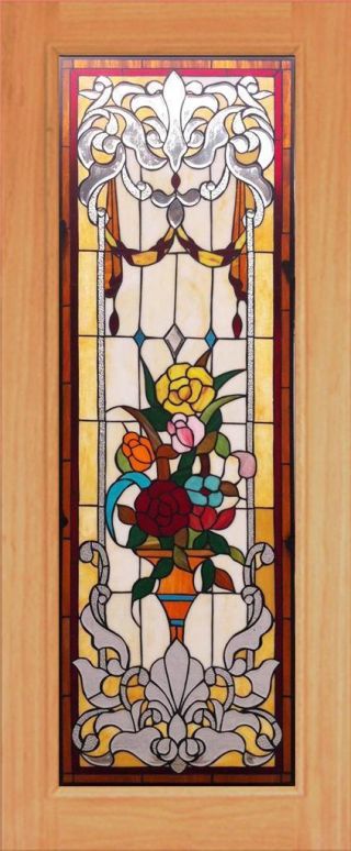 Stained Glass Custom Entry Or Interior Door - Jhl165