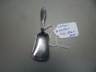 Vintage Hand Hammerd Wellner Caddy/sugar Spoon