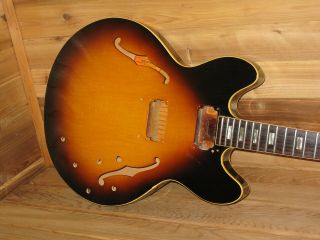Vintage 1966 Gibson Es 335 Body & Neck - 12 String - Husk