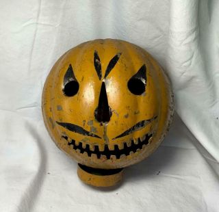 Rare Antique 1900’s Toledo Jack O’lantern Tin Halloween Parade Lantern