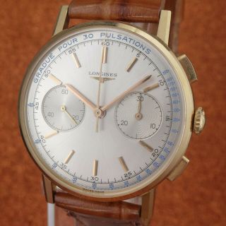 Vintage Longines Chronograph Flyback 30ch Movement - Without Use - Size 36mmØ