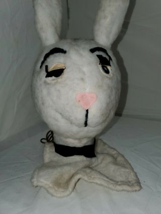 Playboy Bunny Animated Head - Rescued From Lake Geneva Club