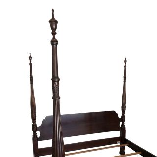 Ethan Allen Georgian Court King Size Rice Poster Bed 2