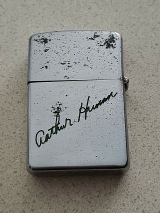 Vintage Zippo Lighter Patent 2032695 (1937 - 1950) with insert 3