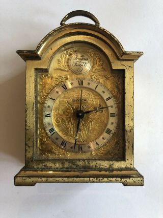 Vintage Swiza Tempus Fugit Clock