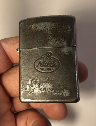 Vintage Mack Trucks Zippo Lighter 2517191