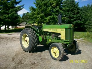 John Deere 630 Gas Standard Antique Tractor Rare Farmall Allis Oliver