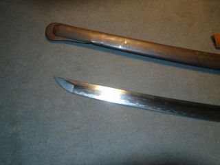 Japanese Meiji Naval officer ' s sword in saber mountings,  family blade 3