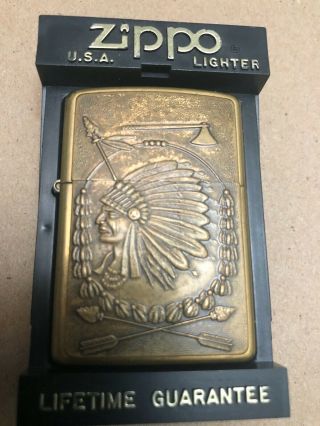 2002 Collectible Indian Very Rare Zippo Lighter With Delivery