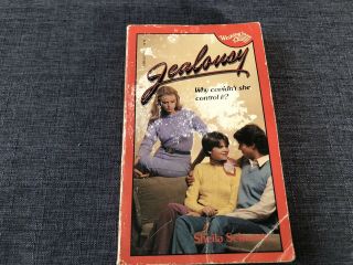 Jealousy By Sheila Schwartz Vintage Paperback