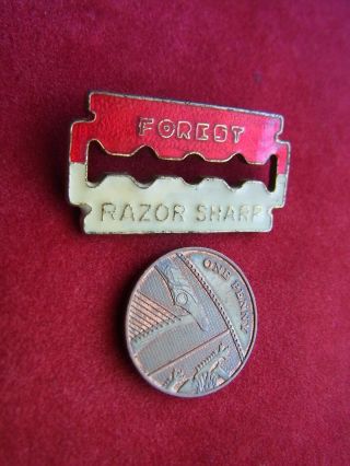A Vintage Enamel Football Pin Badge 