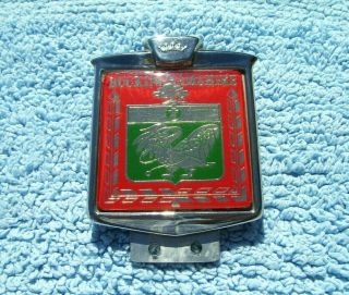 Vintage 1980s Buckinghamshire County Car Bar Badge - Classic Motor Grille Emblem
