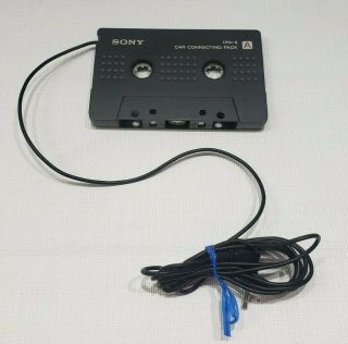 Sony Cpa - 9 Cassette Adapter For Car Radio Stereo Systems Pre - Owned