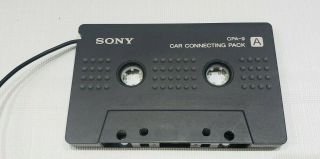 Sony CPA - 9 Cassette Adapter For Car Radio Stereo Systems Pre - owned 2