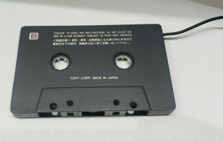 Sony CPA - 9 Cassette Adapter For Car Radio Stereo Systems Pre - owned 3