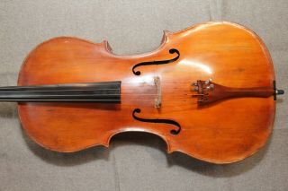 Antique 1890 Italian Cello By Rinaldi 4/4