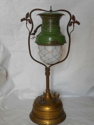 Vintage Pressure Lamp Lantern Unic Lumiere No 13 ​lampe à Pression 1920s