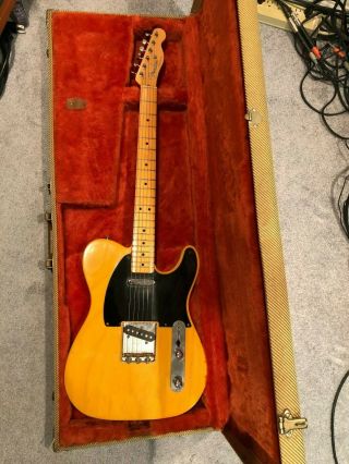 Usa 1993 Fender Telecaster American Vintage 52 Reissue Guitar With Hs Case
