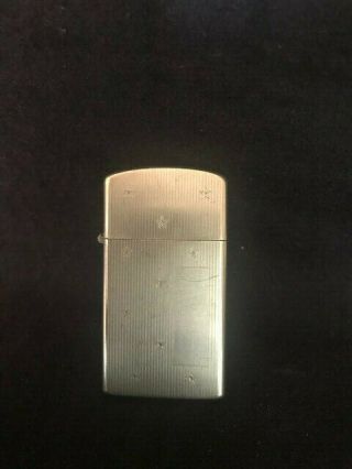 Zippo Vintage 10K Gold Filled Slim Lighter 2