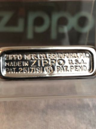 ADCO 1950 - 57 ZIPPO LIGHTER PAT PEND 2517191 MADE IN USA Stk Z621 3