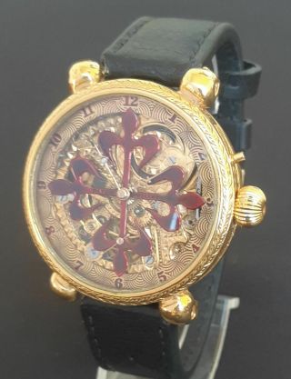 Luxury Patek Philippe Mens Wristwatch Based On Vintage Movement