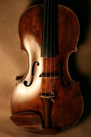 Fine Old Antique German Violin Made Circa 1800,  Listen & Watch The Video.