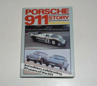 Vintage Porsche 911 Story By Paul Frere Book Hardback 3rd Edition 1984 English