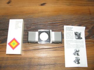 Vintage Polaroid Sx - 70 Close Up Lens And Flash Diffuser 121 With Box