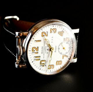 Rolex Mark WW1 RAF military antique pilots pocket watch convert to trench wrist 3
