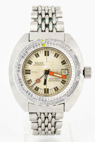 Doxa Sub 300t Diver Watch Vintage Automatic