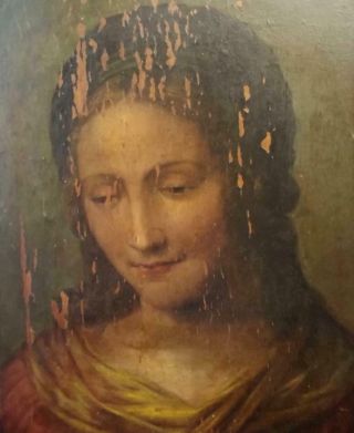 Raphael ? Quality Antique Old Master Oil Painting - The Madonna - Restoration
