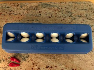 Vintage Child Guidance Toy One Dozen Eggs - Count 