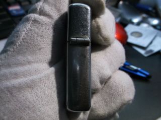 vintage 1940 ' s Zippo lighter 2032695 3 barrel hinge/LOOK Read additional info 3