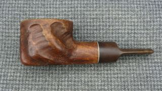 A - Briar Estate Pipe Marked " Hand Made Kaywoodie " - Meerschaum Lined Bullcap