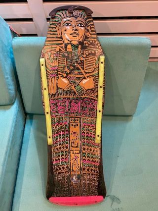 Vintage Sims Pharaoh Skateboard (powell,  Santa Cruz,  Vision) Staab Phillips