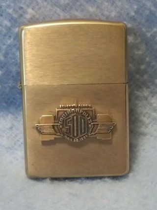 Vintage Brass Indianapolis 500 Zippo 79th Running May 1995